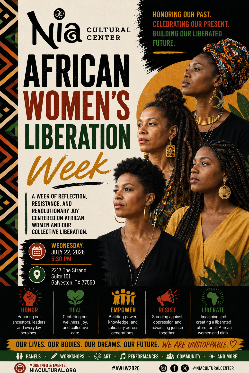 Event: African Women's Liberation Week Celebration