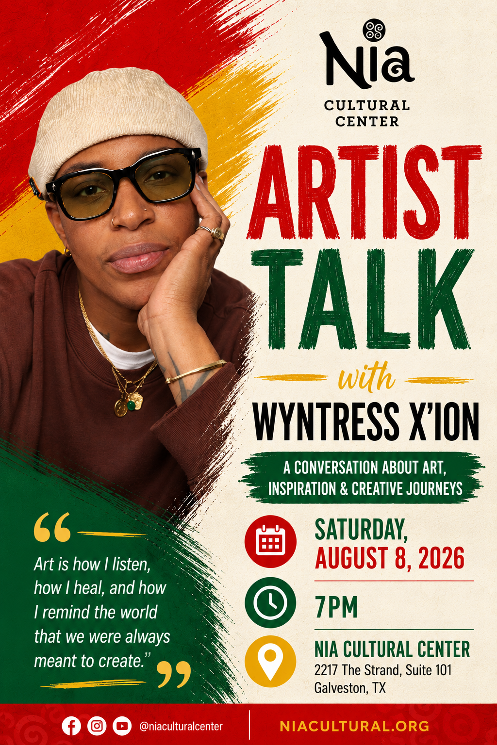 Artist Talk with Wyntress Xion