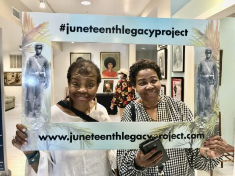 Juneteenth Legacy Project Headquarters and art gallery.